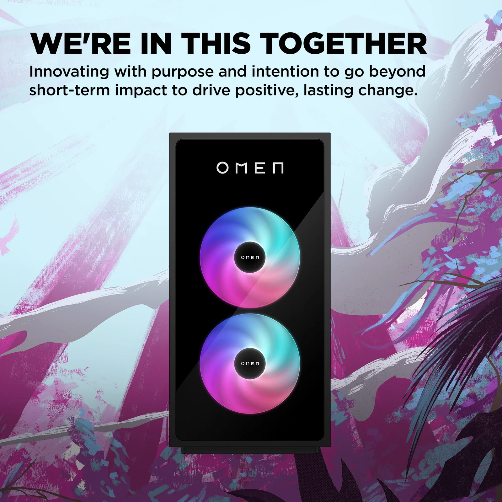 OMEN 35L Gaming Desktop GT16-0066m PC, Windows 11 Home, AMD Ryzen™ 7, 16GB RAM, 1TB SSD, NVIDIA® GeForce RTX™ 4060, Black